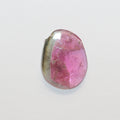 Watermelon Tourmaline Oval Flat Cabochon 15x11.8mm.(2.95ct.)