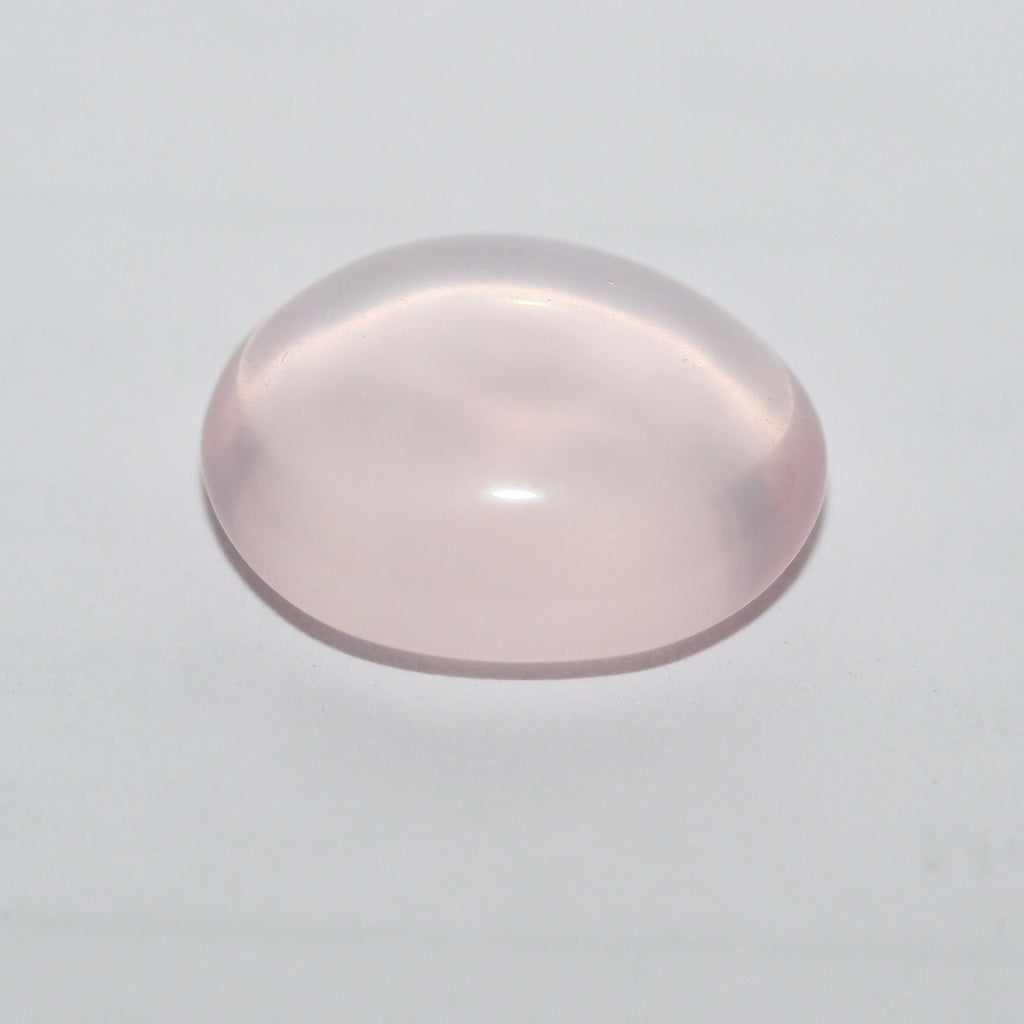 Rose Quartz Oval Cabochon 15.7x12.9mm.-(10.6ct)