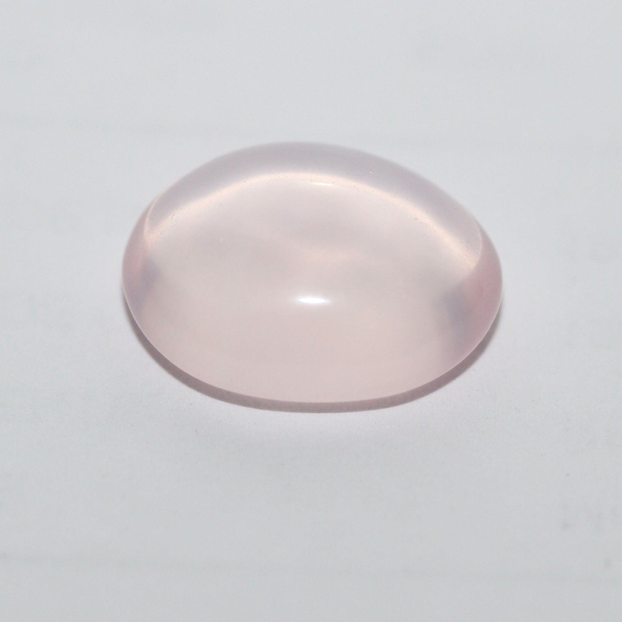 Rose Quartz Oval Cabochon 15.7x12.9mm.-(10.6ct)