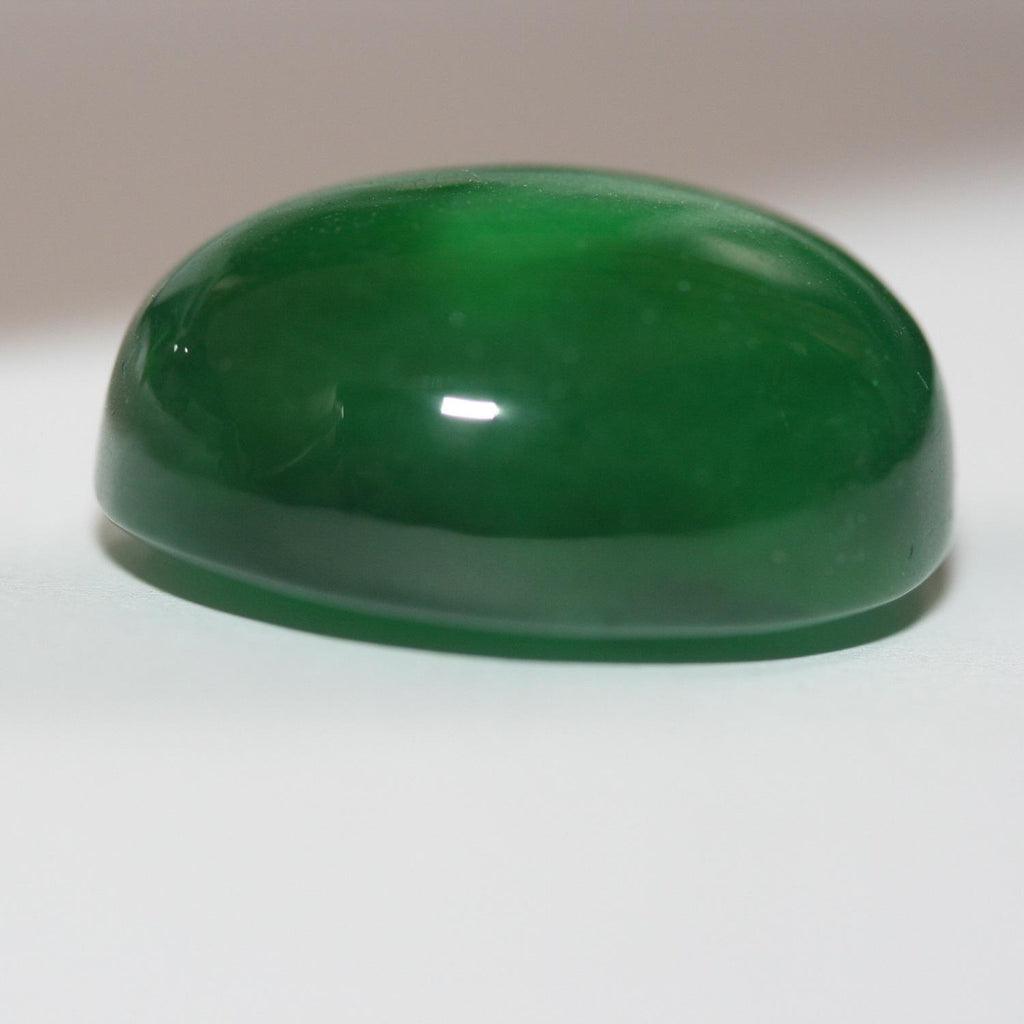Burma Jade Green Cabochon 55.22ct  24.5x19.6mm- Genuine Gems- Jewelry Supplies