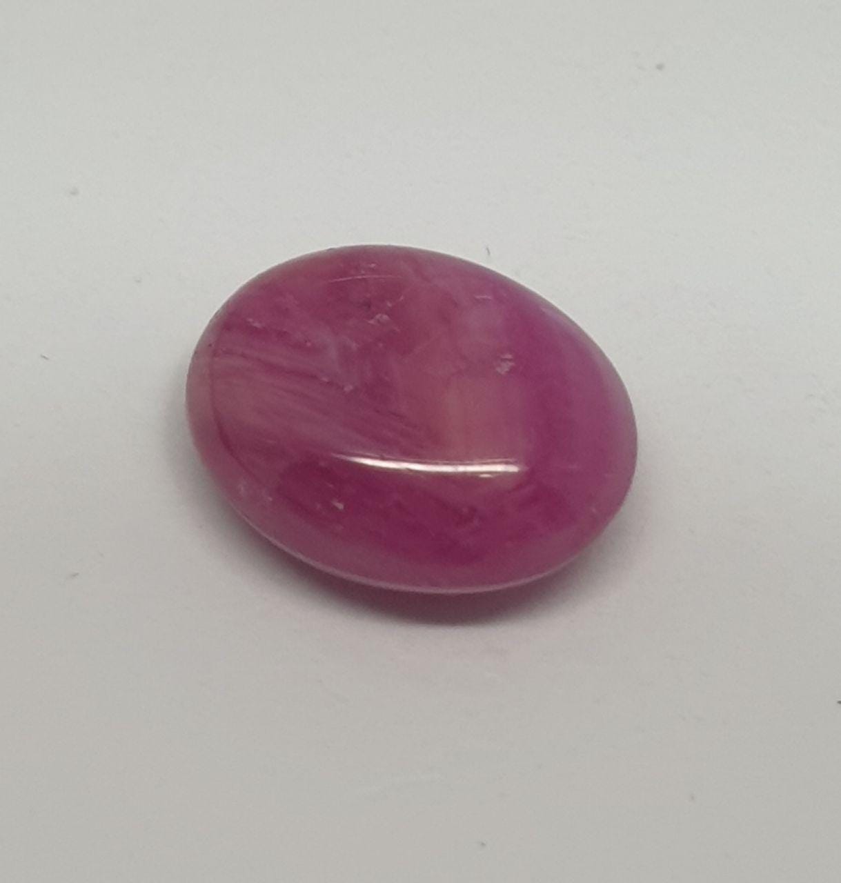 Pink Sapphire Oval Cabochon 10.6x8.6mm.(4.64ct.)