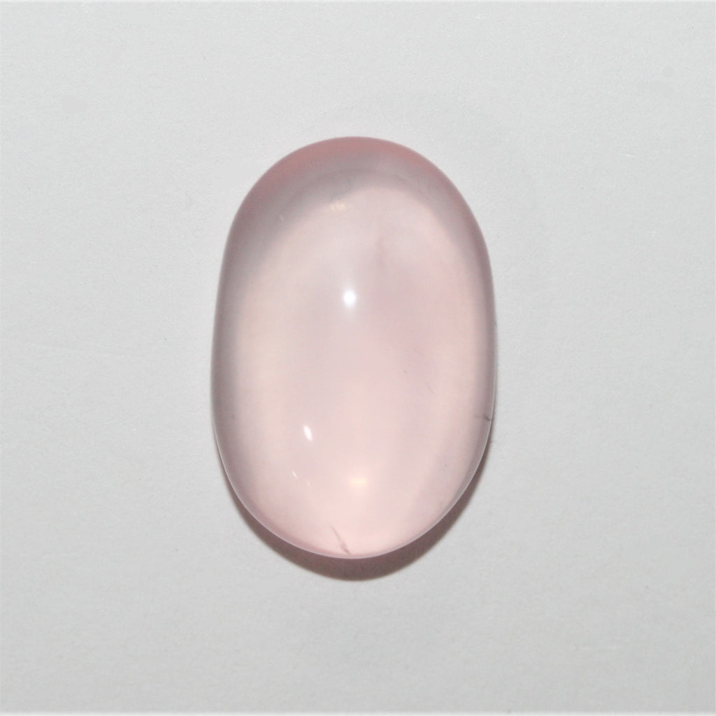 Rose Quartz Smooth Oval Cabochon 19x13mm.Approx. (13.3 ct.)