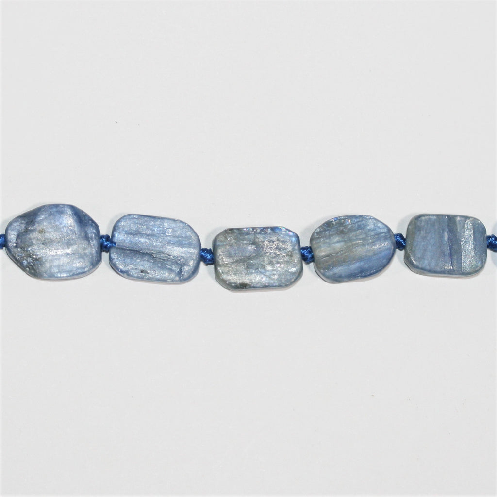 Cuentas ovaladas lisas de Santa Cianita de 16" (16 x 10 mm). Aprox. - Hilo de 40 cm.