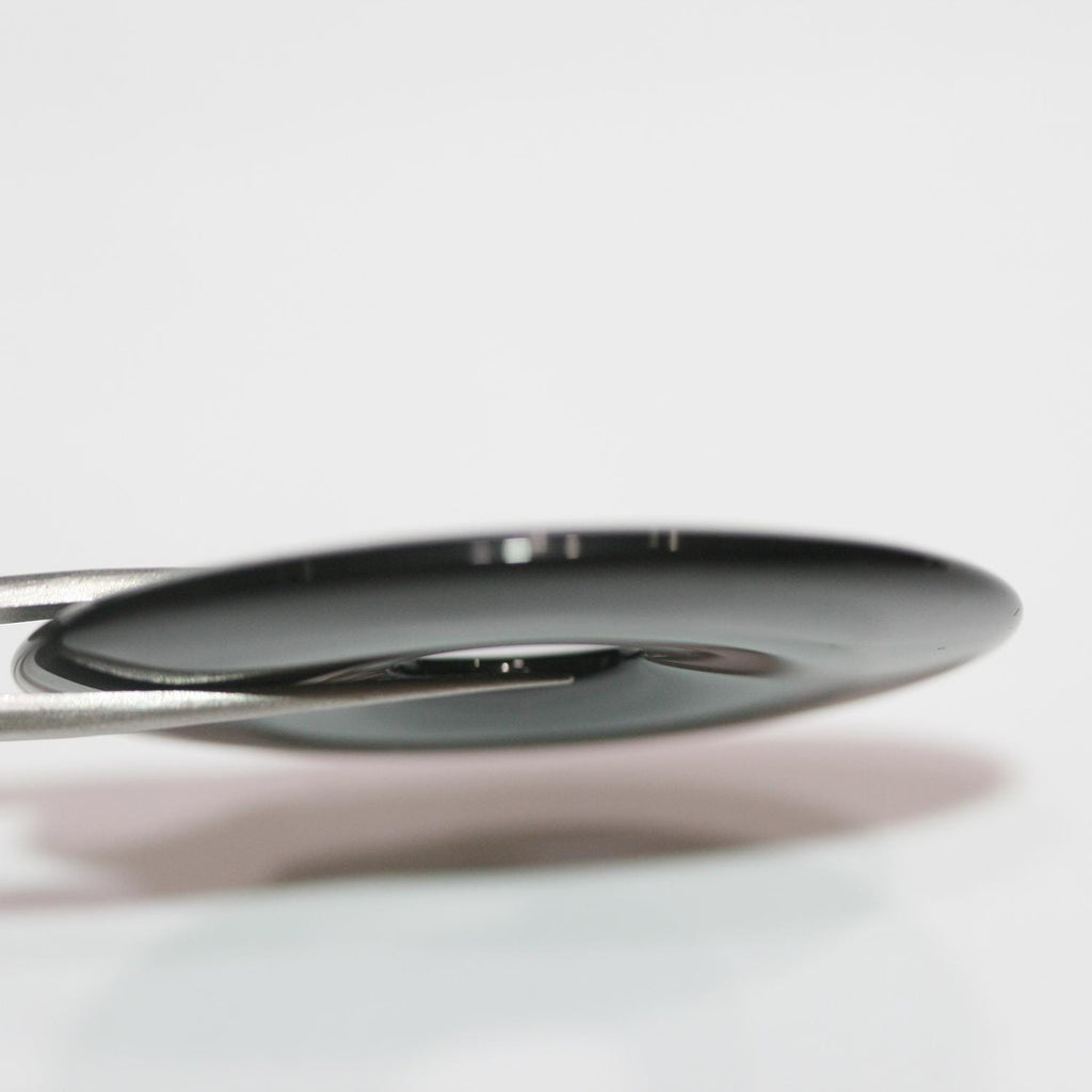 Pendentif Donuts en onyx lisse 45 mm