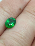 1.1ct Tsavorite Garnet Oval  Cut  7x5.5mm -Green Garnet  Wholesale - Natural Green Garnet Wholesale- From Tanzania
