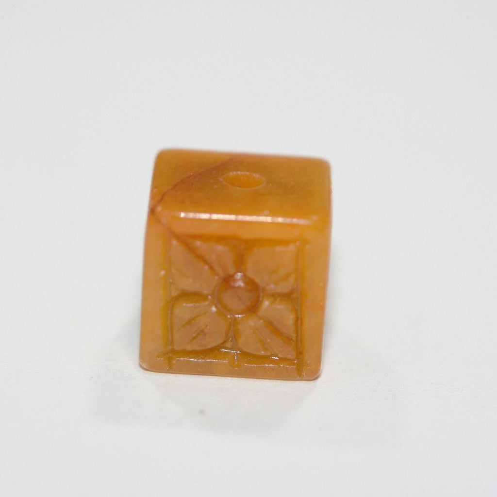 Colgante de jade multicolor de 12 mm. Taladro: 2 mm - Artículo 1294MU