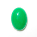 10Pcs Lot   Dyed Green Jade Oval Cabochon 14x10 mm. (10 pcs.)