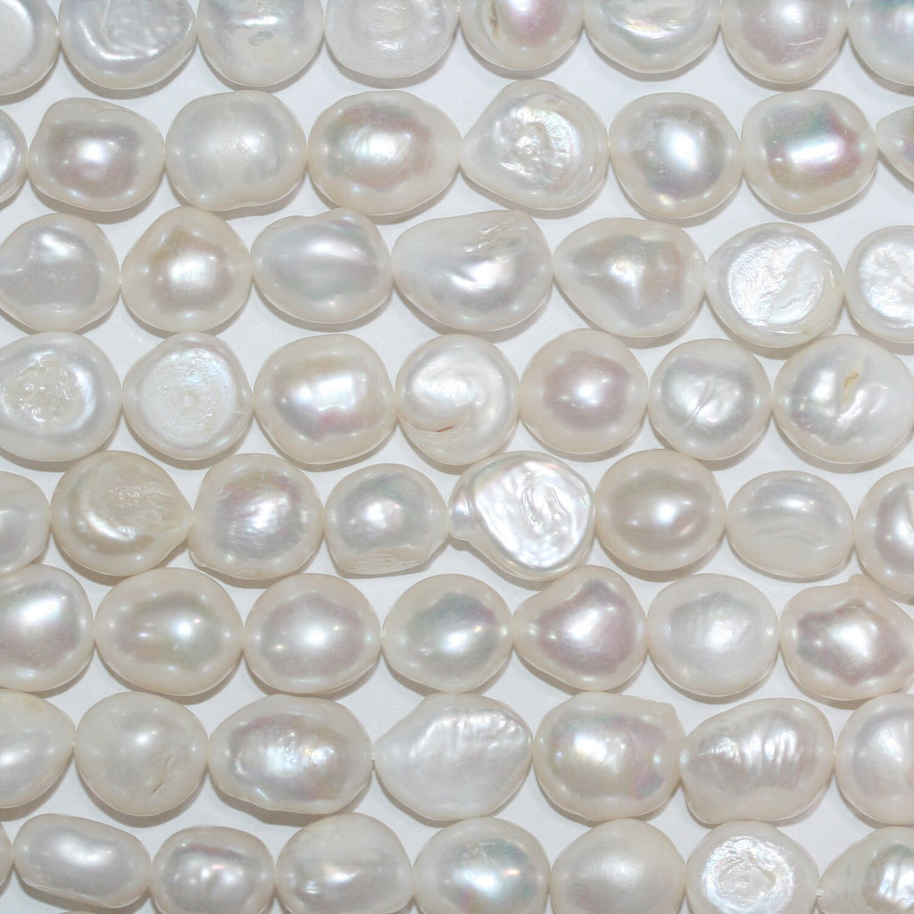 13" St Freshwater Baroque Pearl 12-15mm.-Strand 37cm  -Natural Pearls wholesale Prices