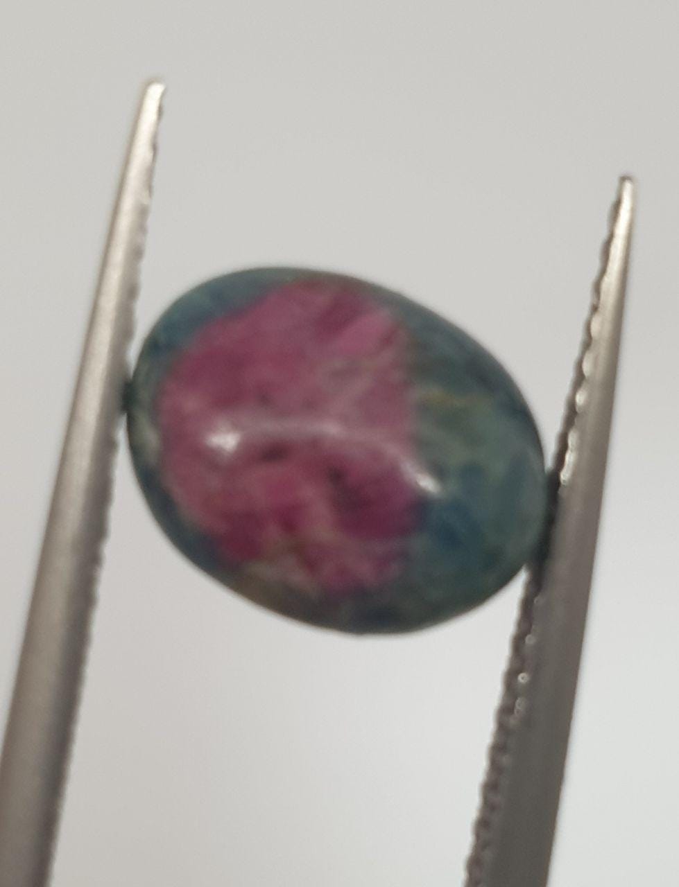 Ruby Zoisite Oval Cabochon9.9x8.1mm 3.8ct Natural Untreated Gemstone