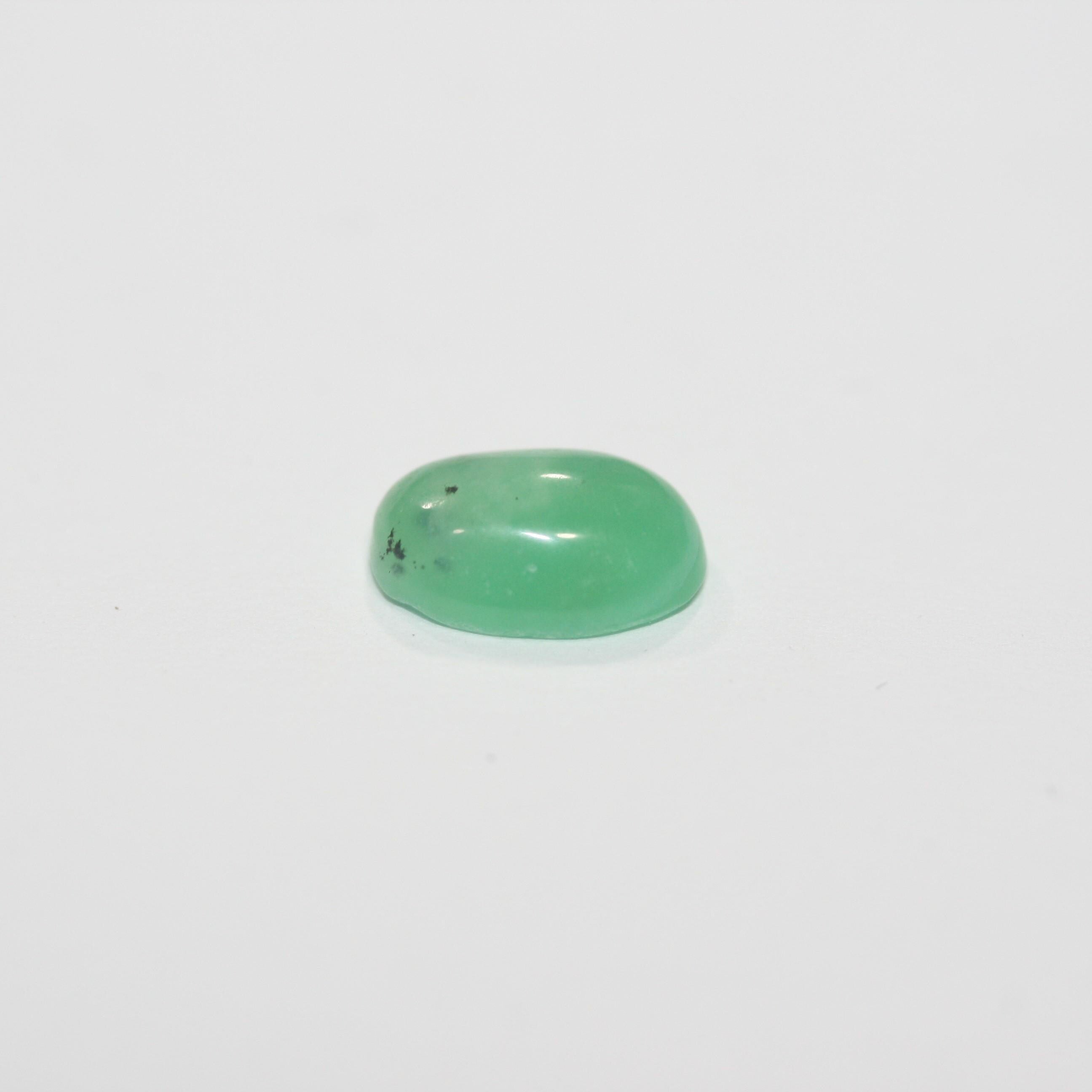 Blue Peruvian Opal Oval Cabochon Natural 11.4x7.5mm 2.70ct