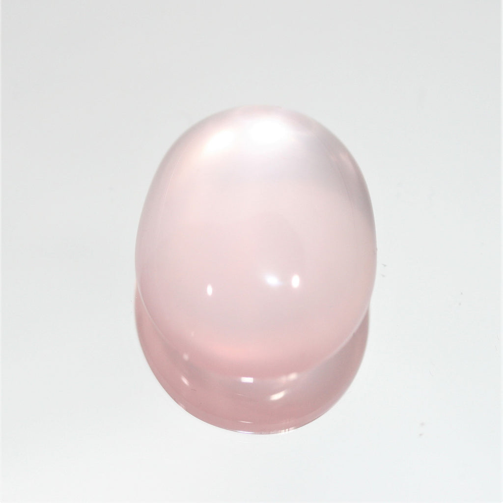 Rose Quartz Smooth Oval Cabochon 26x19mm.Approx. (35.06 ct.)