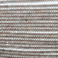 Perles rondelles à facettes en quartz fumé St, 39 cm (15 po), 3 x 2 mm. Longueur du fil : 39 cm (15 po).