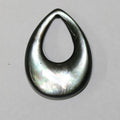 Colgantes de gota de MOP de 25 x 18 mm