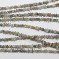 14" St Gray Diamond Unpolish 1.5-2.5mm.-Strand 38cm.-Item.7296