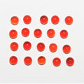 Carnelian Smooth Round Cabochon 2mm. (20 pieces)