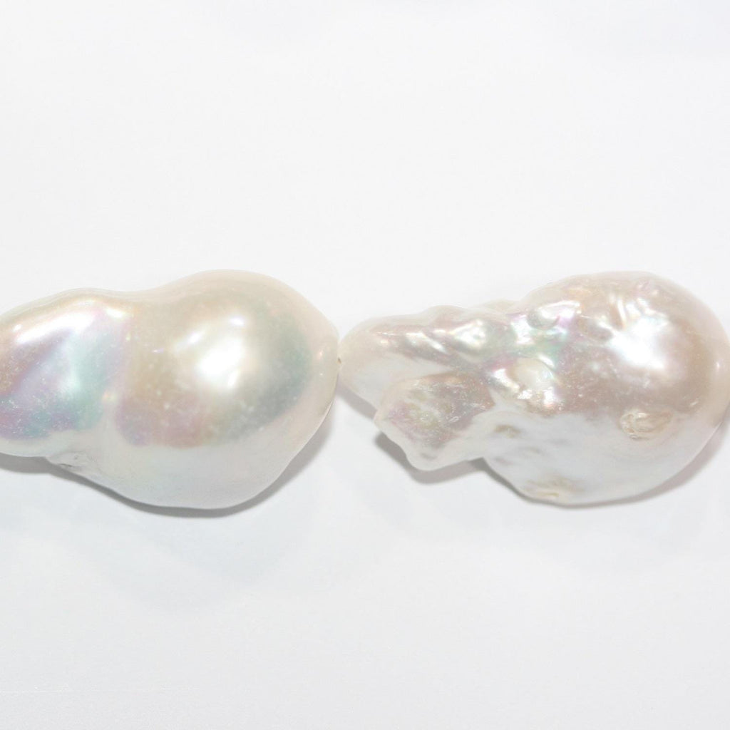 Perlas Barrocas de 16" (22 x 17 mm) - Hilo de 40 cm - Precios al por mayor de perlas naturales