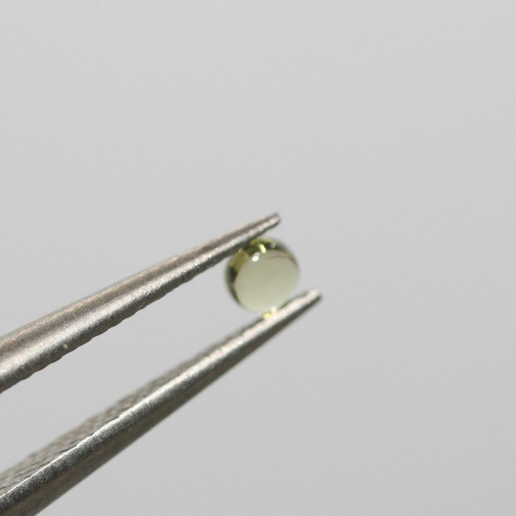 Lot Peridot  Smooth Round Cabochon 2.5mm (10ct).