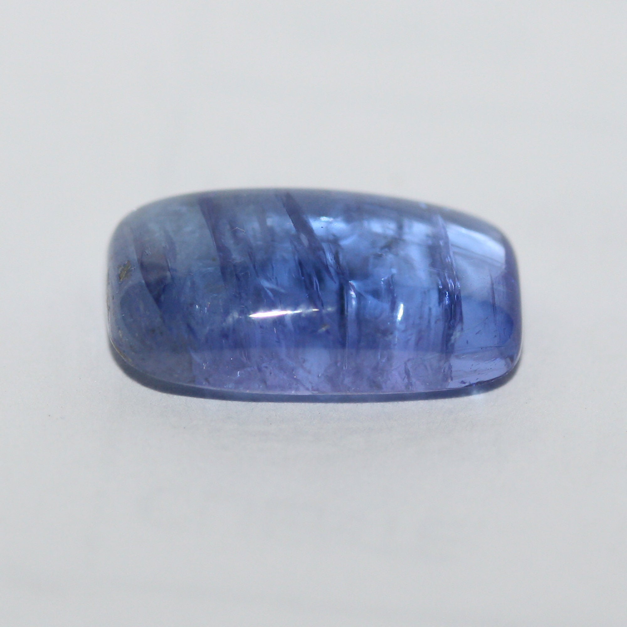 Tanzanite Rectangular Cabochon 12.7x7.3mm.-(4.3ct)