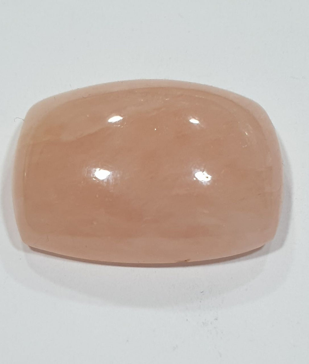 Big 1Pcs  Morganite Cushion  Cabochon 27.8x20.9x9.8 mm-Natural Beryl-46.98