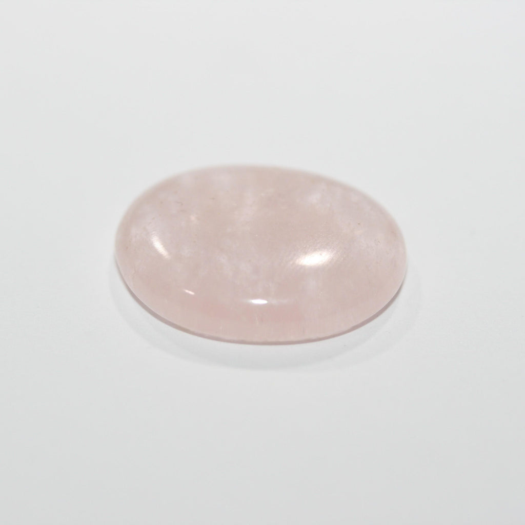 Morganite Cabochon Oval Shape Flat Back 14.07ct 20.4x16.1mm- Untreated Gemstone- Jewelry Supplier