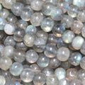 13" St Labradorite Round Beads 5-5.5mm.-Strand 33cm.