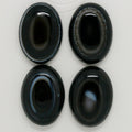 Lote de 4 cabujones ovalados de ágata tibetana de 25 x 18 mm. (4 uds.)