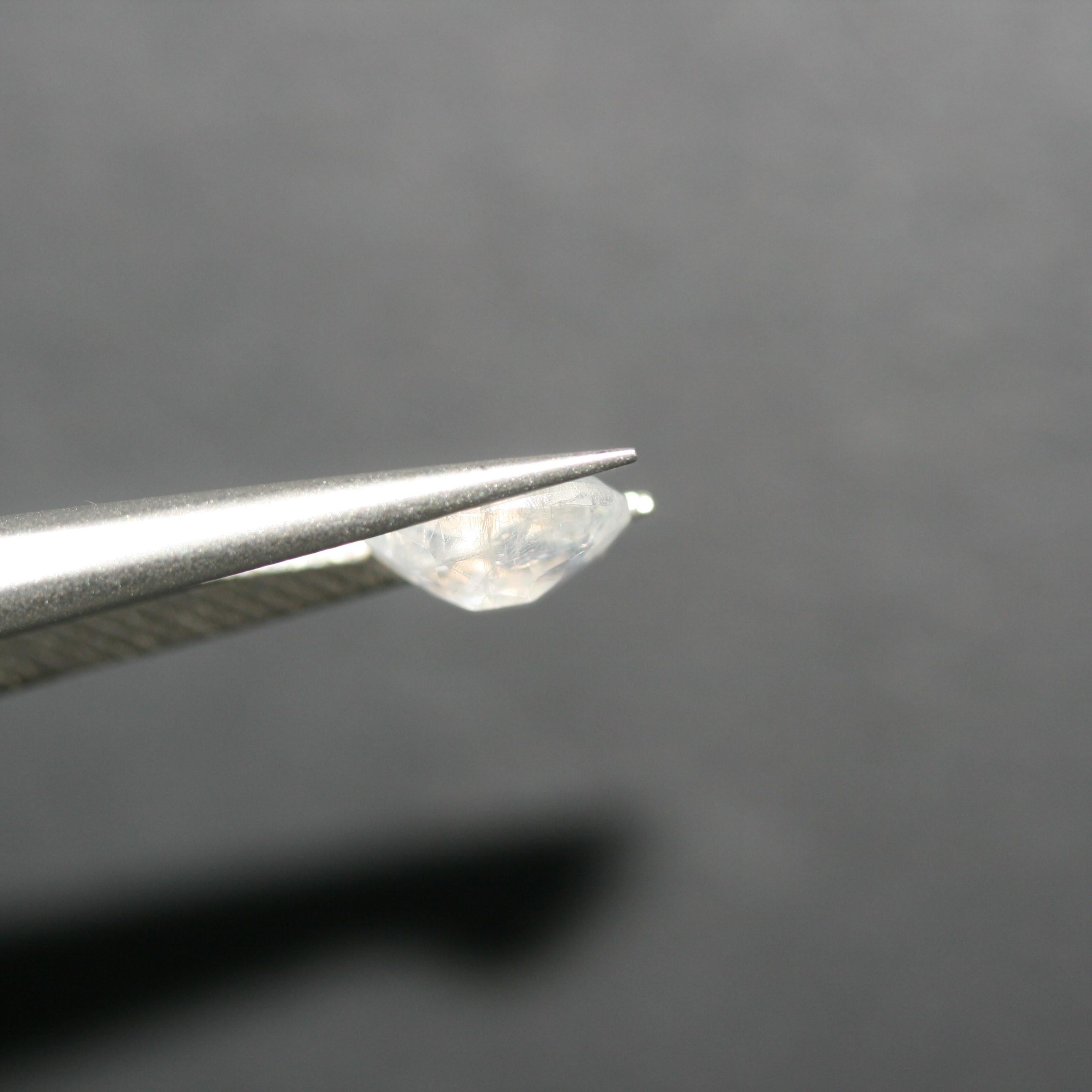 Lote de Piedra Luna Facetada Ovalada de 8x6 mm. Aprox. (6 piezas). - Artículo: 662LO