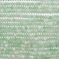 Cuentas redondas facetadas de ópalo peruano de 16" de St. 3 x 2 mm - Hilo de 40 cm.