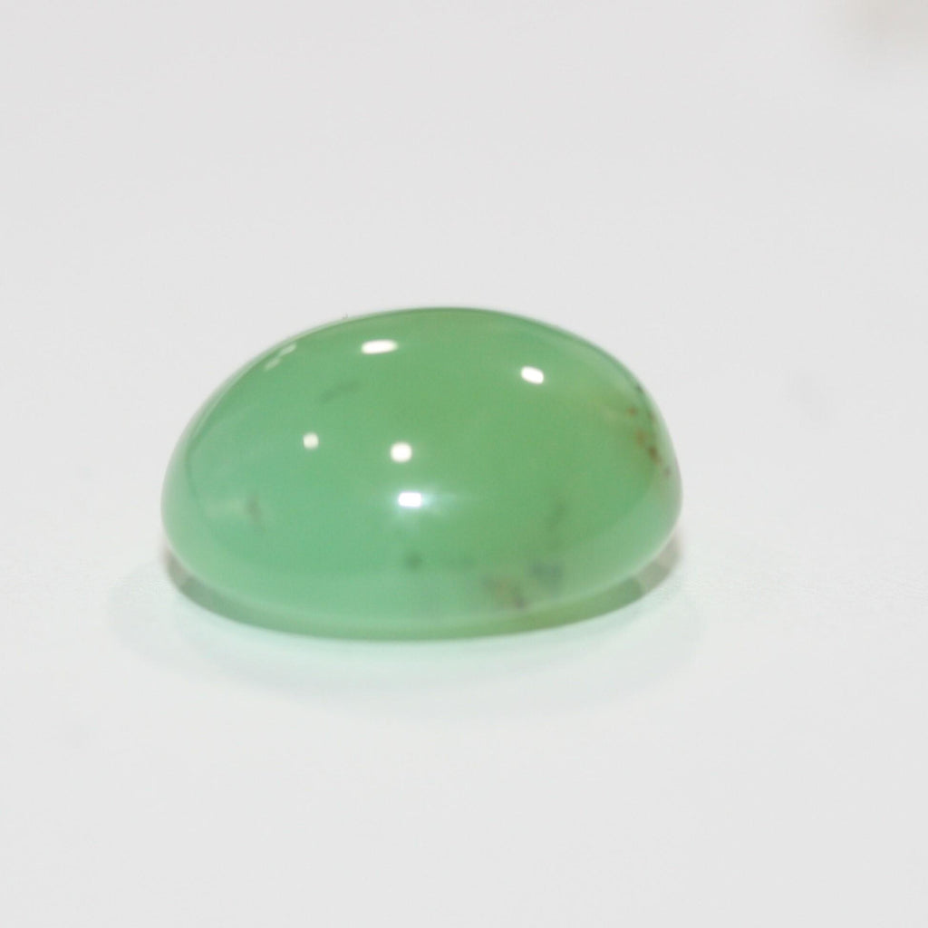 Blue Green Peruvian Opal Cabochon 15.6x14mm 6.32ct - Natural Untreated Gem- Unique color- Jewellery Supplies- Inclusion Stones Natural