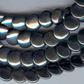 Perles rondes lisses en hématite St de 16 pouces, 12 mm, brin de 40 cm.