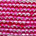 Perles rondes lisses en quartz fuchsia St, 8 mm, 15 pouces (38 cm) - Fil de 39 cm