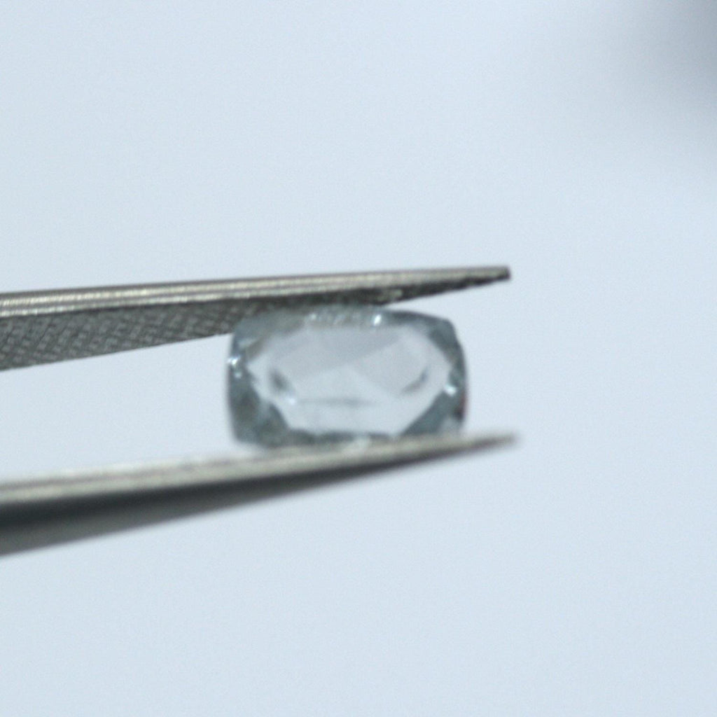 Lote de 2 Aguamarinas Facetadas Rectangulares de 7,5 x 5,5 mm (2 uds.) - Piedras Preciosas al por Mayor, Piedras Talladas de Máxima Calidad