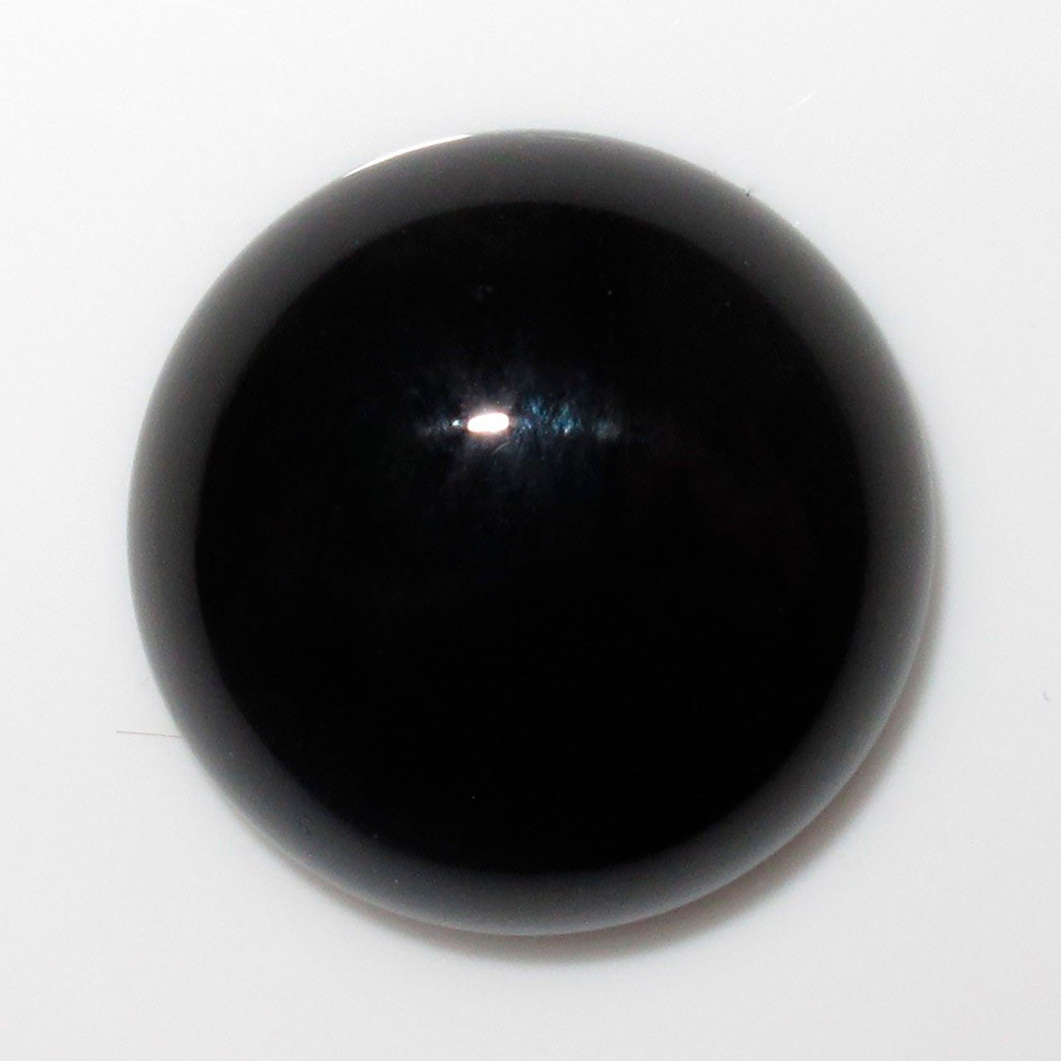 Lote de 8 cabujones redondos de ónix de 16 mm. (8 uds.)