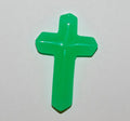 Pendentif en jade vert 43x26mm
