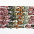 13" St Tourmaline Faceted Rondelle Beads 4x2mm.-Strand 32cm.