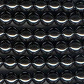 Perles rondes lisses en hématite St de 15 pouces (8 mm) - Fil de 39 cm