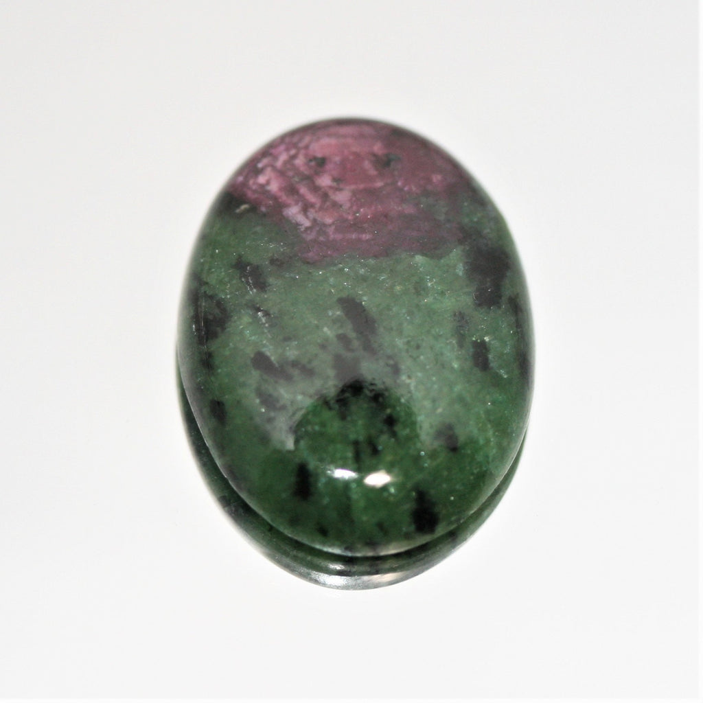 Ruby Zoisite Oval Cabochon 27x19.6mm.-(34.79ct) Natural Untreated Gemstone