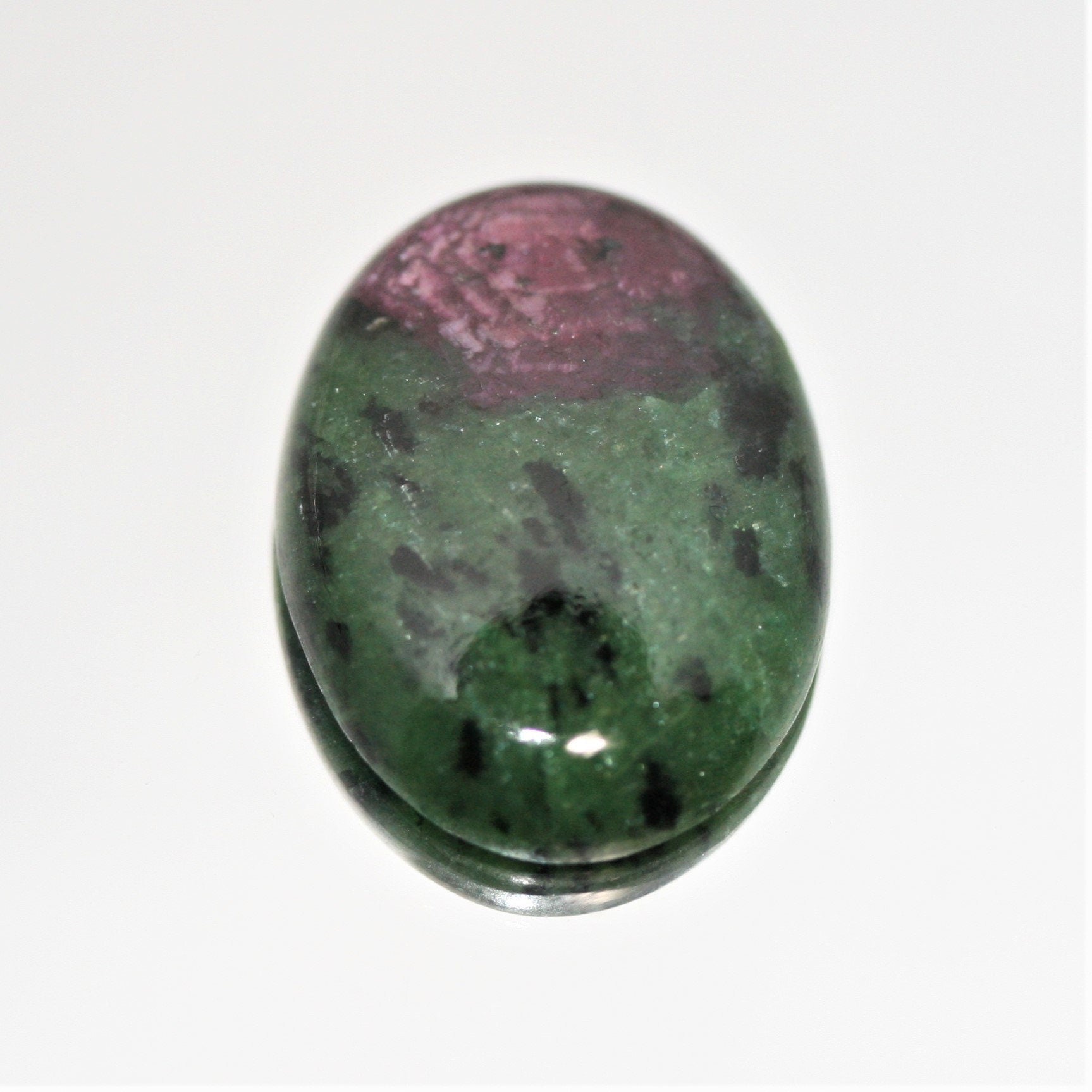 Ruby Zoisite Oval Cabochon 27x19.6mm.-(34.79ct) Natural Untreated Gemstone