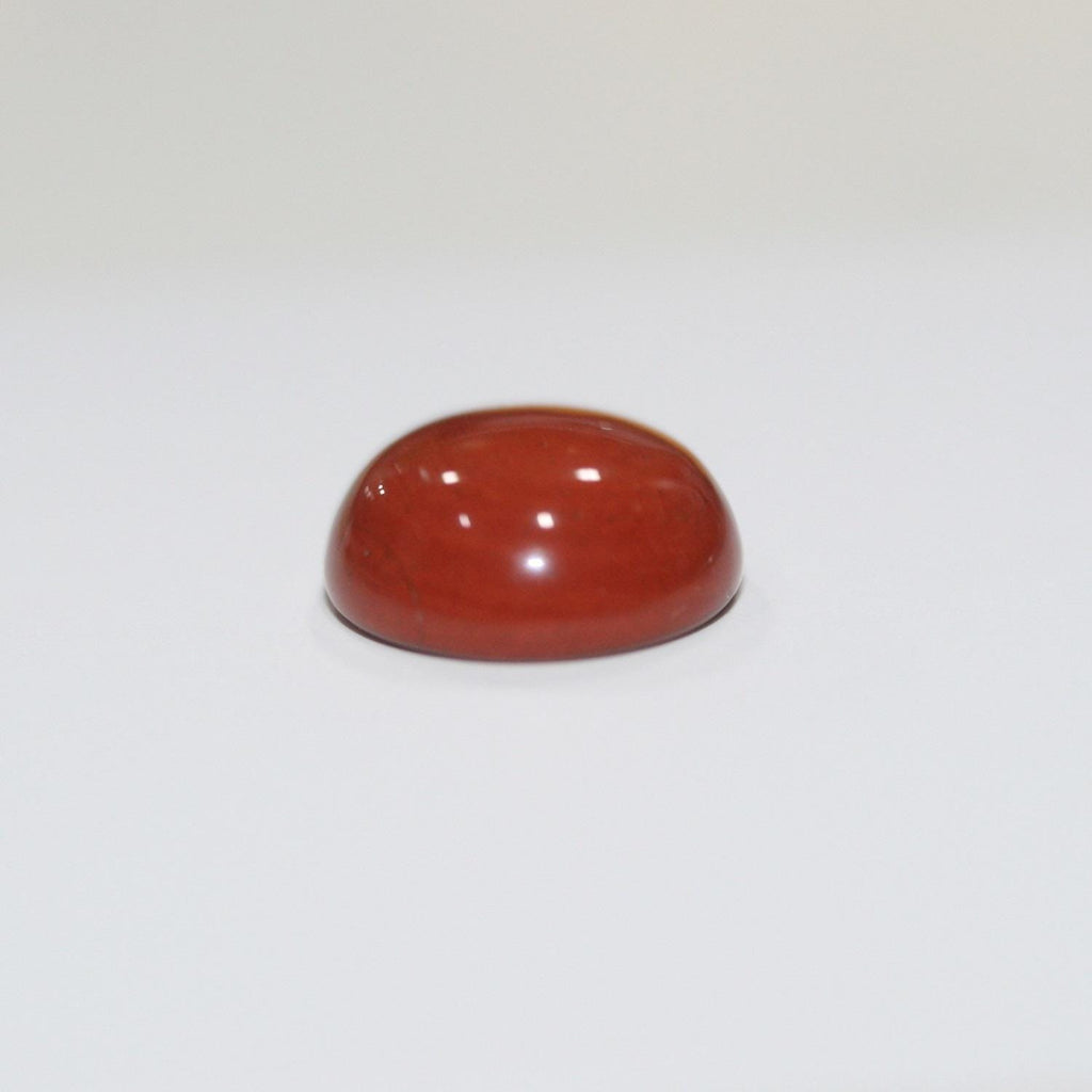 Smooth Round Red Jasper Cabochon  ( 10Pcs ) 10mm.