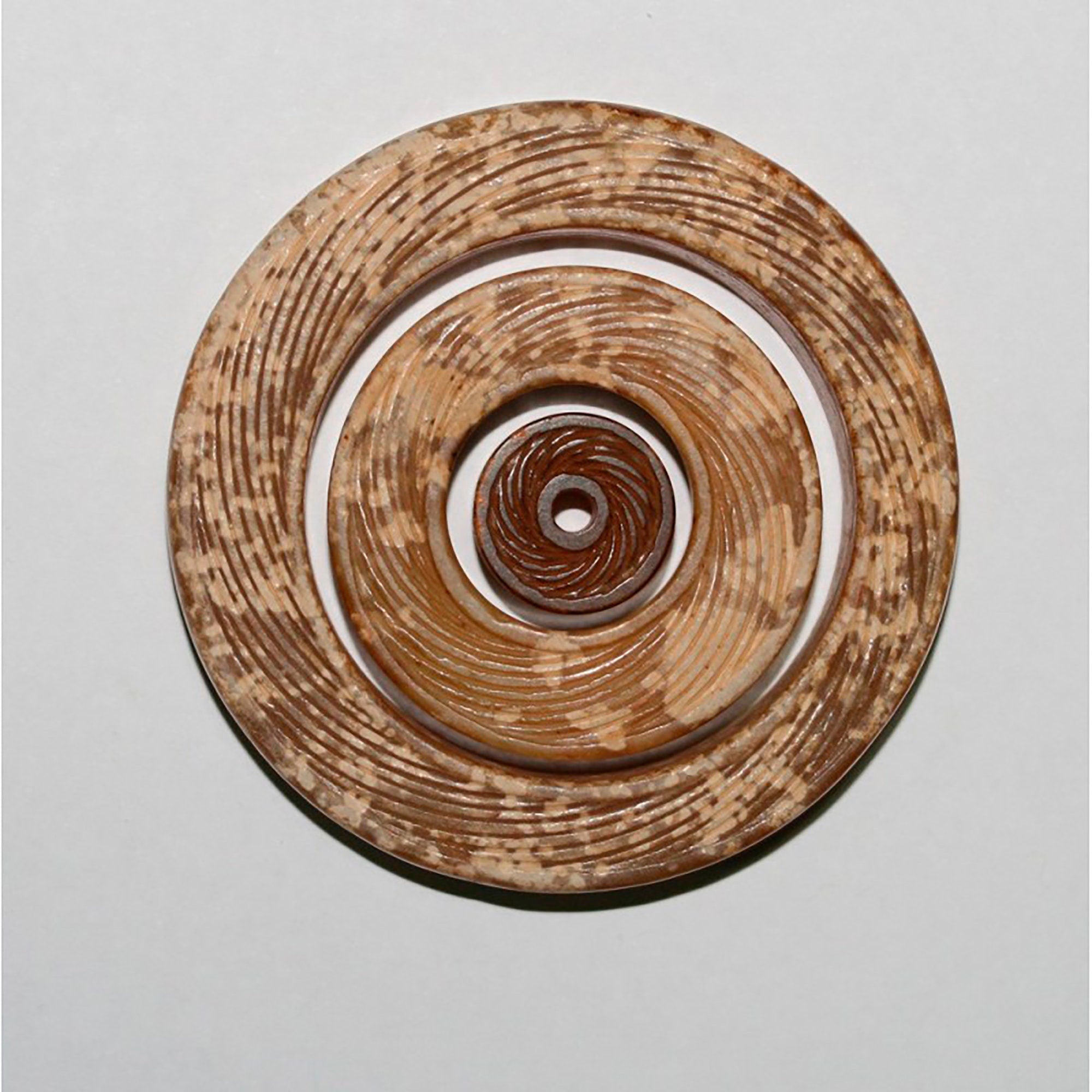 Colgante de Jade Marrón 59mm.