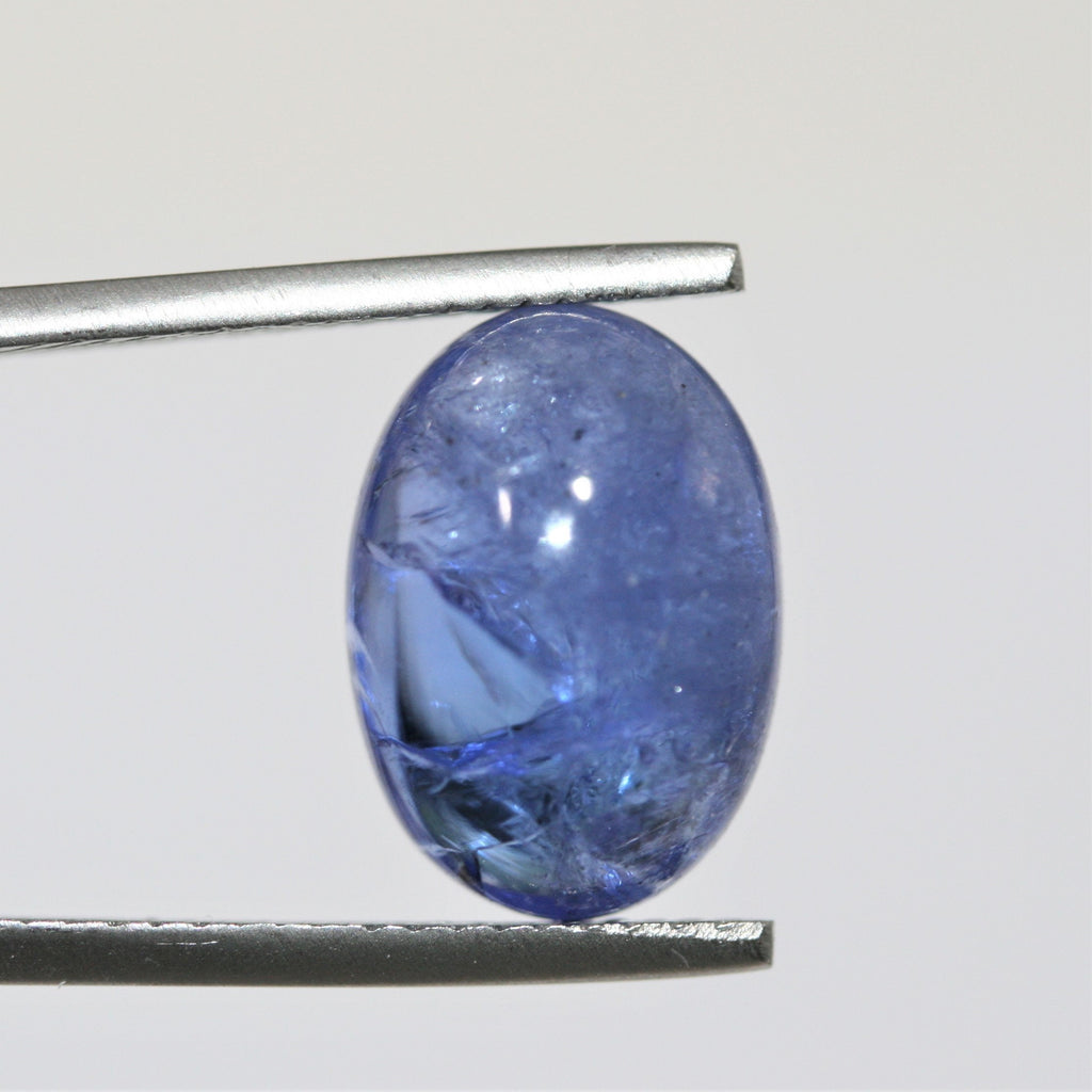 Tanzanite Oval Cabochon 14.4x10.2mm. (8.86ct.) - Natural Gemstone-Tanzania