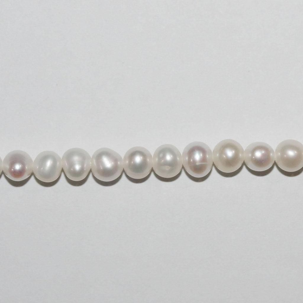 13" St. Fresh Water  Round Pearl 4-4.5mm.-Strand 36cm.-Natural Pearls wholesale Prices