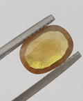 Natural Yellow Sapphire Oval Cut 10x7.3 mm 1.98ct Natural Gemstone Sapphire