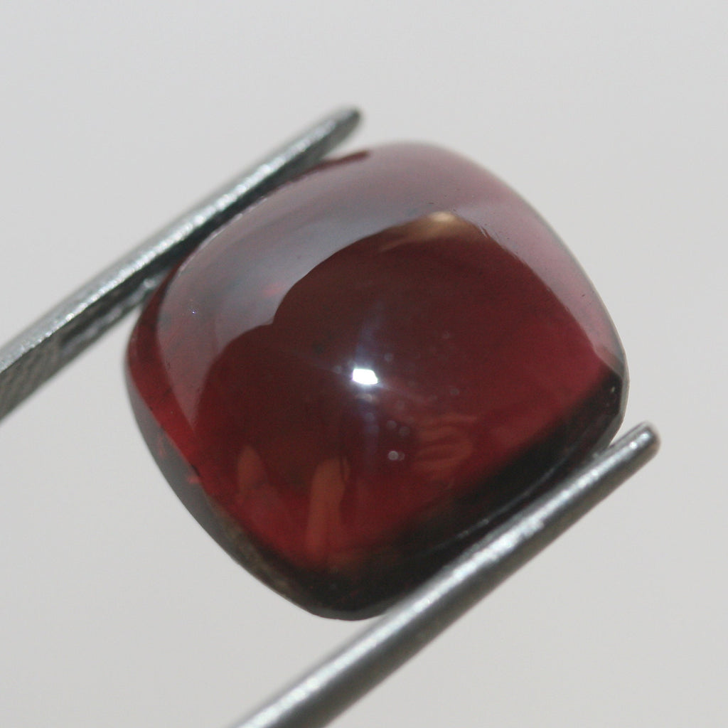 Garnet Square Cabochon 12mm - Designer Cabochon