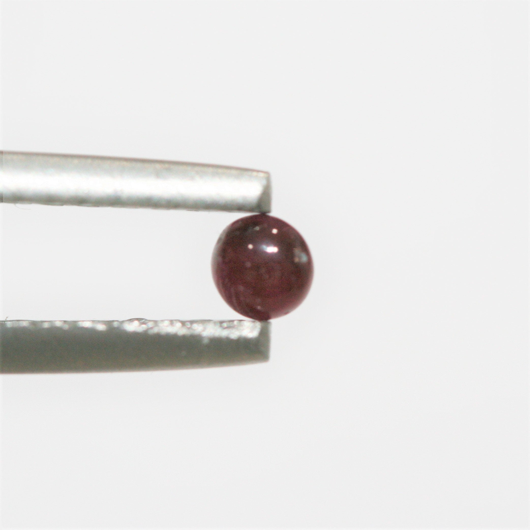 Ruby Smooth Round Cabochons Lot 3mm.- 15 Pieces