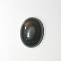 Tibetan Agate Eye Agate Cabochon 15x20mm- Natural One Of A Kind - Black and White
