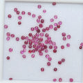 Ruby Round Cabochon Lot 1.5mm.- 2 Carat Lot