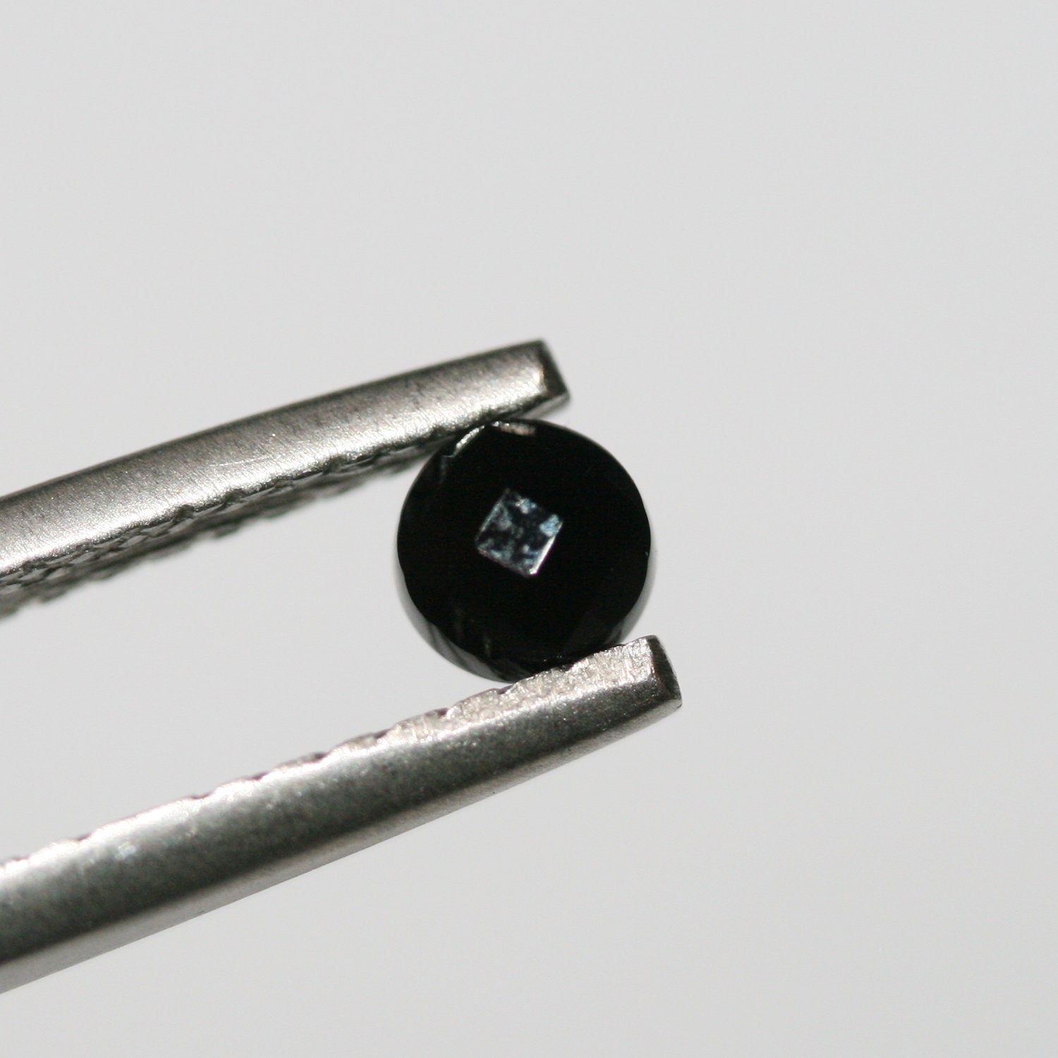 Lot de 15 cabochons ronds à facettes en onyx de 4 mm (15 pièces)