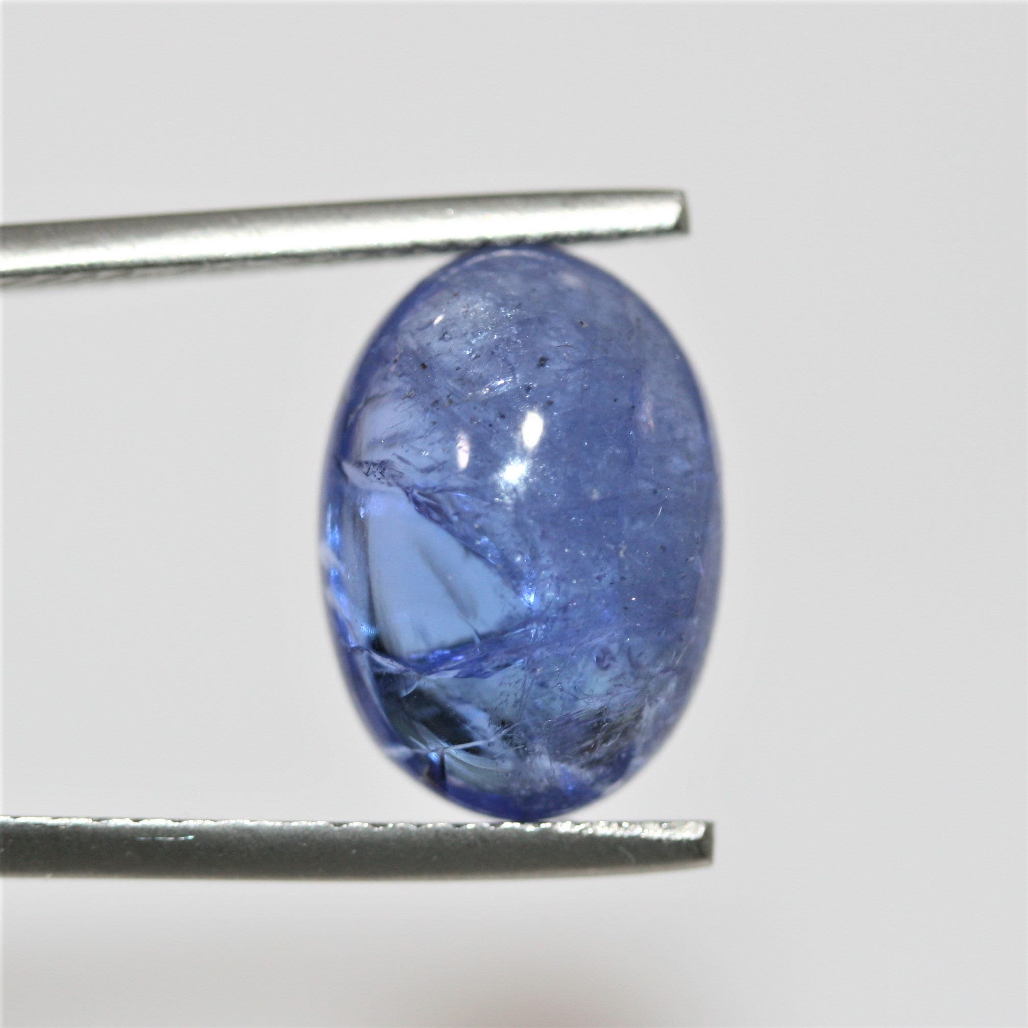 Tanzanite Oval Cabochon 14.4x10.2mm. (8.86ct.) - Natural Gemstone-Tanzania