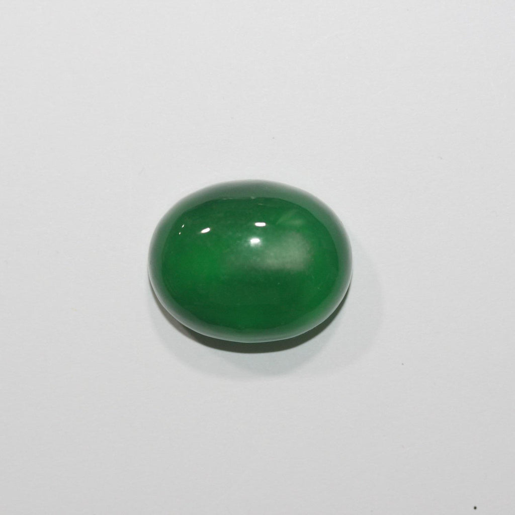 Burma Jade Green Cabochon 55.22ct  24.5x19.6mm- Genuine Gems- Jewelry Supplies